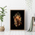 Fire Skull Canvas Wall Art Flame SKull Ride Or Die - Wonder Print Shop