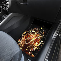 Fire Skull Car Mats Flame SKull Ride Or Die - Wonder Print Shop
