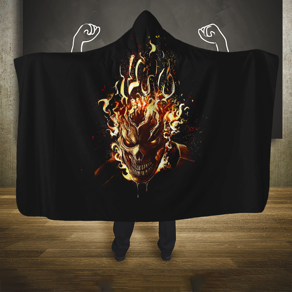 fire-skull-hooded-blanket-flame-skull-ride-or-die