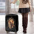 Fire Skull Luggage Cover Flame SKull Ride Or Die - Wonder Print Shop