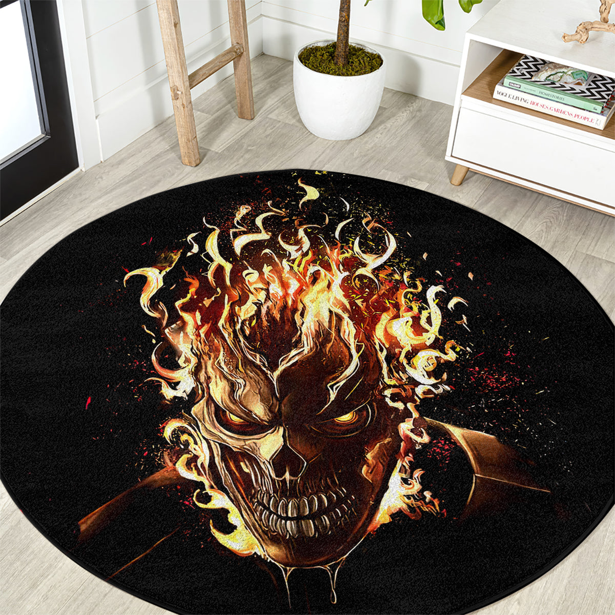 fire-skull-round-carpet-flame-skull-ride-or-die