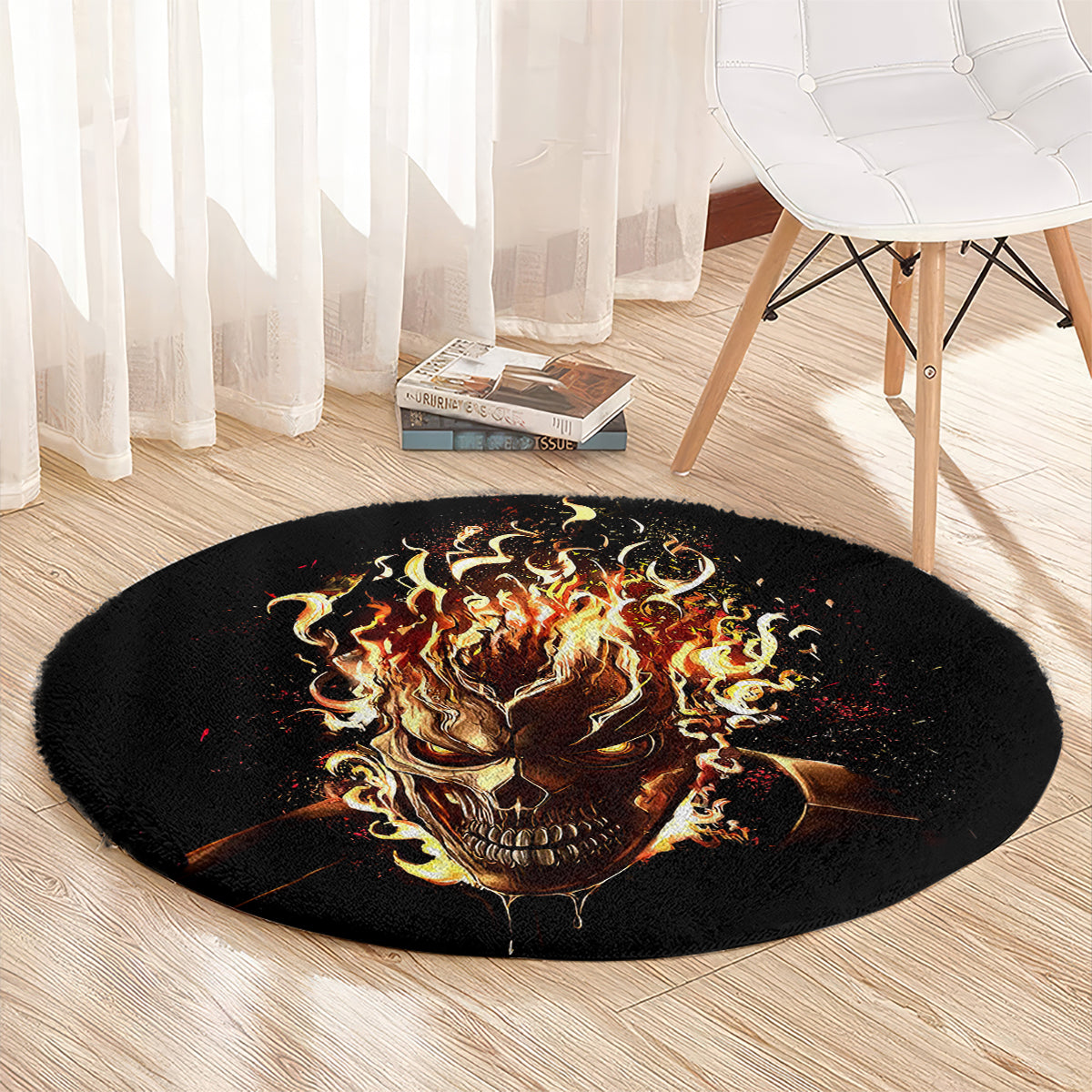 fire-skull-round-carpet-flame-skull-ride-or-die