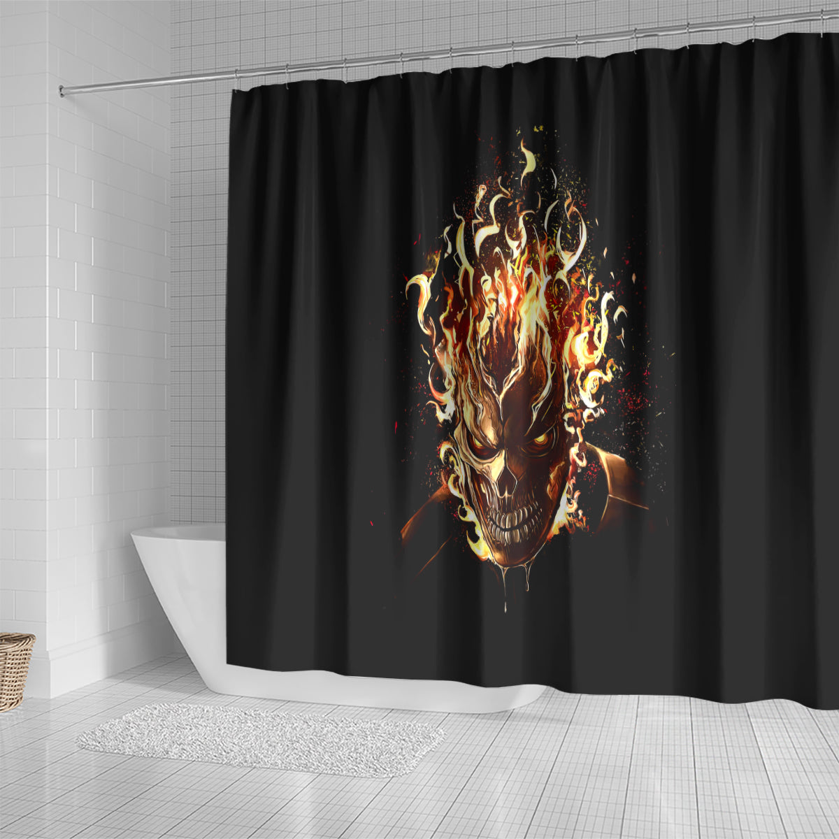fire-skull-shower-curtain-flame-skull-ride-or-die