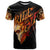 Fire Skull T Shirt Flame SKull Ride Or Die - Wonder Print Shop