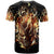 Fire Skull T Shirt Flame SKull Ride Or Die - Wonder Print Shop