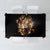 Fire Skull Tablecloth Flame SKull Ride Or Die - Wonder Print Shop