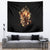 Fire Skull Tapestry Flame SKull Ride Or Die - Wonder Print Shop
