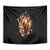 Fire Skull Tapestry Flame SKull Ride Or Die - Wonder Print Shop