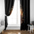 Fire Skull Window Curtain Flame SKull Ride Or Die - Wonder Print Shop