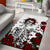 Rose Skull Area Rug Rose Skull Day Of The Dead - Wonder Print Shop