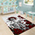 Rose Skull Area Rug Rose Skull Day Of The Dead - Wonder Print Shop