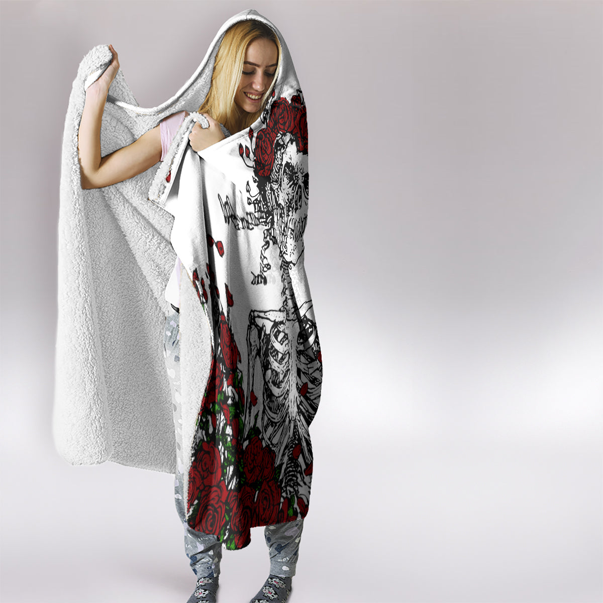 rose-skull-hooded-blanket-rose-skull-day-of-the-dead