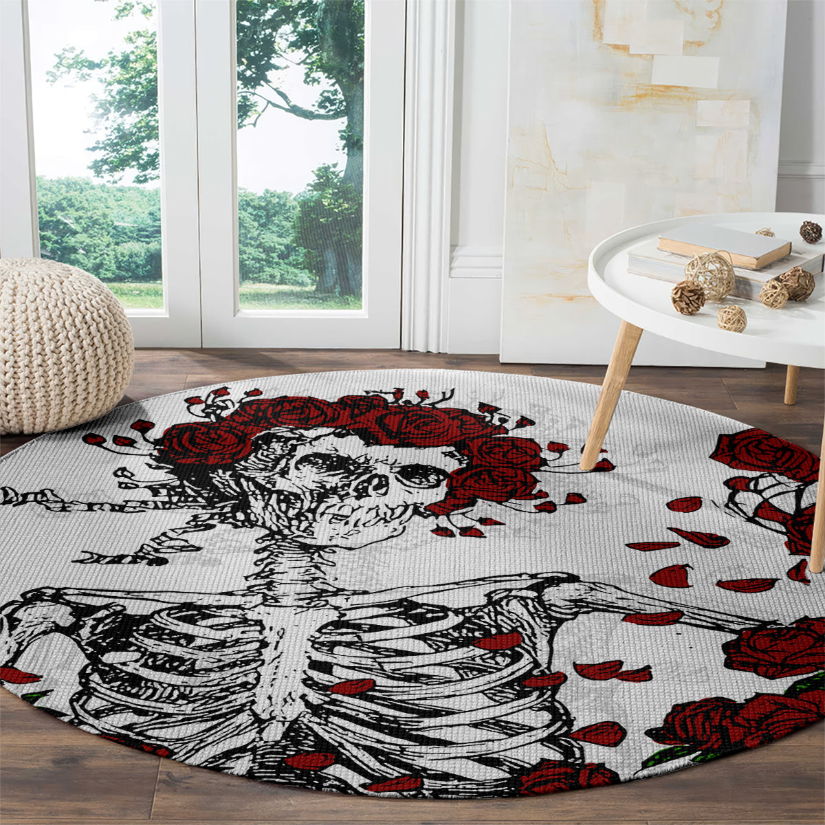 rose-skull-round-carpet-rose-skull-day-of-the-dead