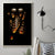Flame Skull Canvas Wall Art Flame Skeleton Inside My Body - Wonder Print Shop