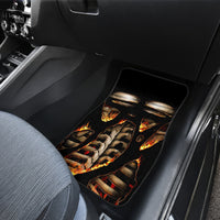 Flame Skull Car Mats Flame Skeleton Inside My Body - Wonder Print Shop