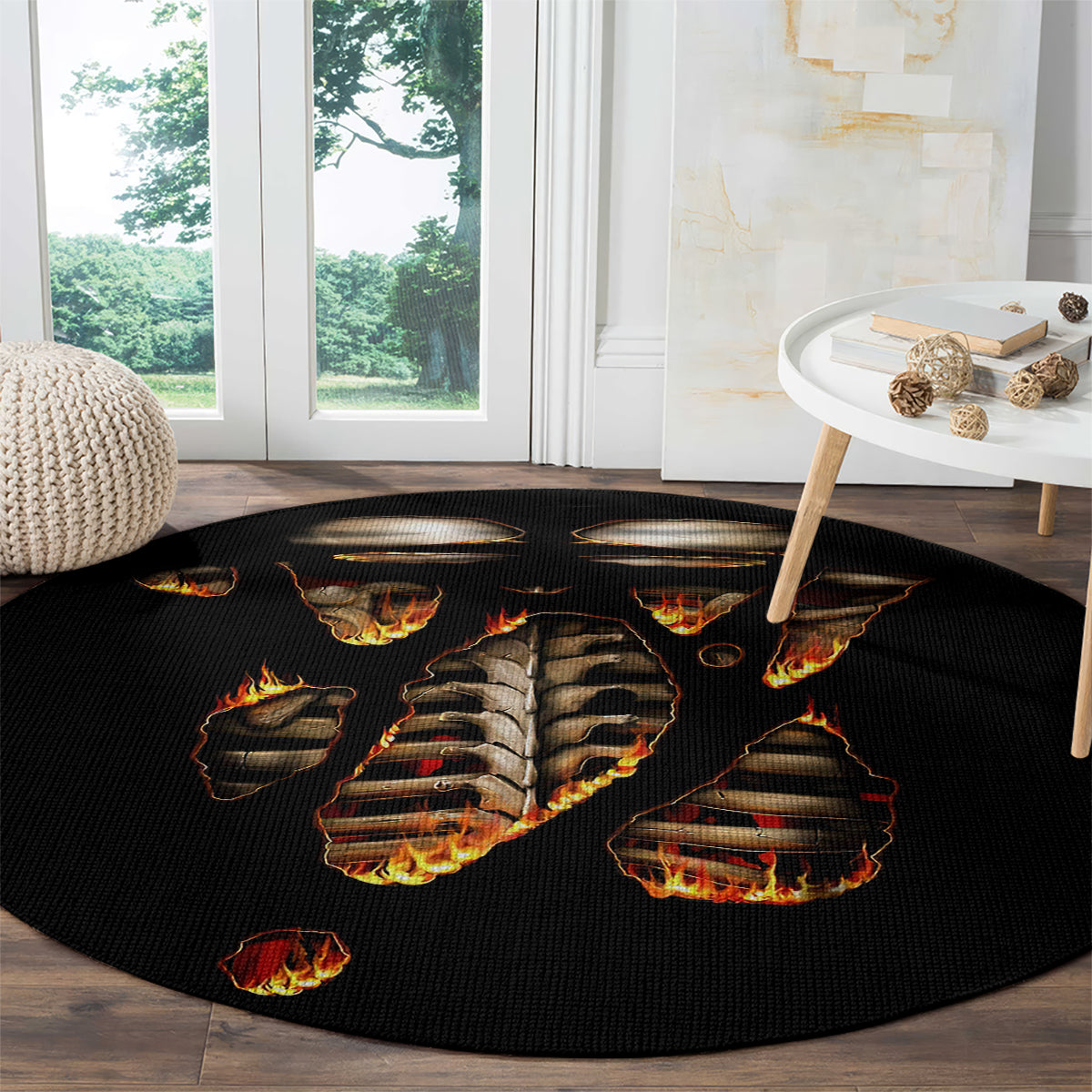 flame-skull-round-carpet-flame-skeleton-inside-my-body