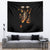 Flame Skull Tapestry Flame Skeleton Inside My Body - Wonder Print Shop