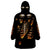 Flame Skull Wearable Blanket Hoodie Flame Skeleton Inside My Body - Wonder Print Shop