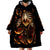 Flame Skull Wearable Blanket Hoodie Flame Skeleton Inside My Body - Wonder Print Shop