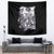 Rose Skull Tapestry White Rose Skull Day Of The Dead - Wonder Print Shop