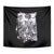 Rose Skull Tapestry White Rose Skull Day Of The Dead - Wonder Print Shop