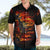 Fire Skull Hawaiian Shirt Dead Fire Skeleton Scream - Wonder Print Shop