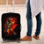Fire Skull Luggage Cover Dead Fire Skeleton Scream - Wonder Print Shop