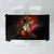 Fire Skull Tablecloth Dead Fire Skeleton Scream - Wonder Print Shop