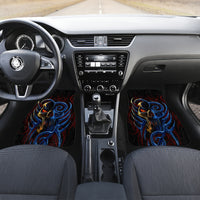 Devil Skull Car Mats Devil Face Scream - Wonder Print Shop