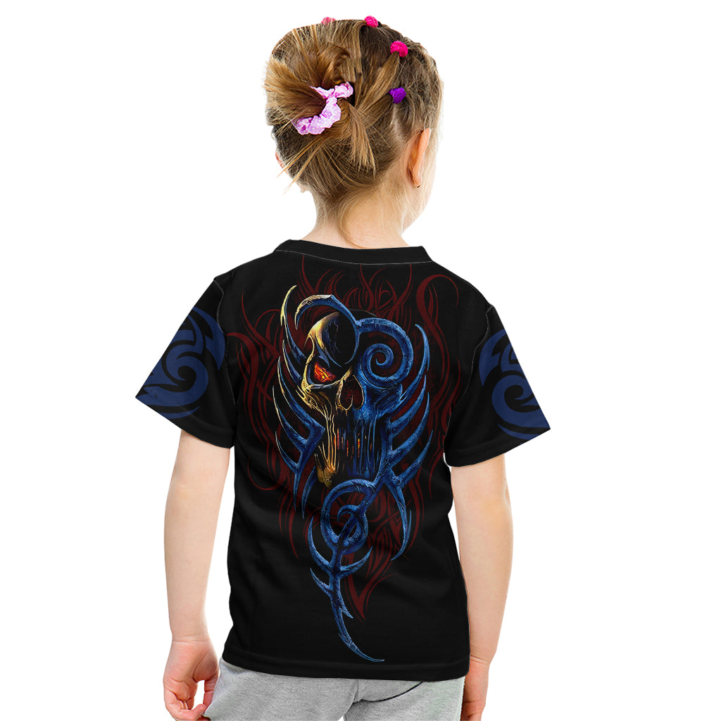 Devil Skull Kid T Shirt Devil Face Scream - Wonder Print Shop