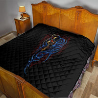Devil Skull Quilt Devil Face Scream - Wonder Print Shop