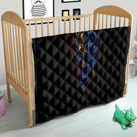 Devil Skull Quilt Devil Face Scream - Wonder Print Shop