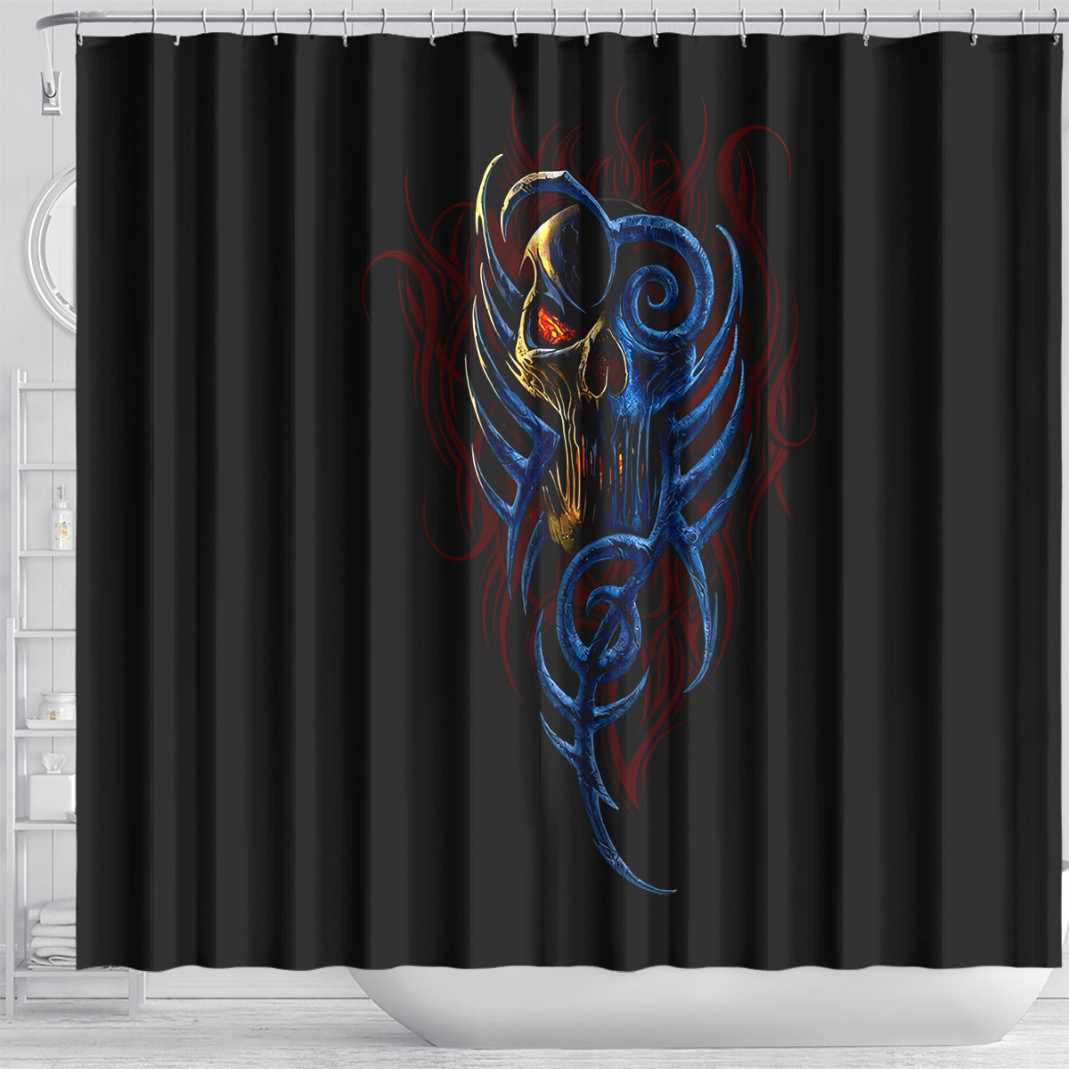 devil-skull-shower-curtain-devil-face-scream