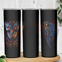 Devil Skull Skinny Tumbler Devil Face Scream - Wonder Print Shop
