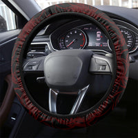 Devil Skull Steering Wheel Cover Devil Face Scream - Wonder Print Shop