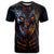 Devil Skull T Shirt Devil Face Scream - Wonder Print Shop