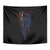 Devil Skull Tapestry Devil Face Scream - Wonder Print Shop