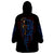 Devil Skull Wearable Blanket Hoodie Devil Face Scream - Wonder Print Shop