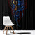 Devil Skull Window Curtain Devil Face Scream - Wonder Print Shop