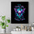 Wings Skull Canvas Wall Art Want To Be Karma Fairy Rose Skull - Wonder Print Shop
