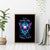 Wings Skull Canvas Wall Art Want To Be Karma Fairy Rose Skull - Wonder Print Shop