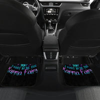 Wings Skull Car Mats Want To Be Karma Fairy Rose Skull - Wonder Print Shop