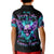 Wings Skull Kid Polo Shirt Want To Be Karma Fairy Rose Skull - Wonder Print Shop