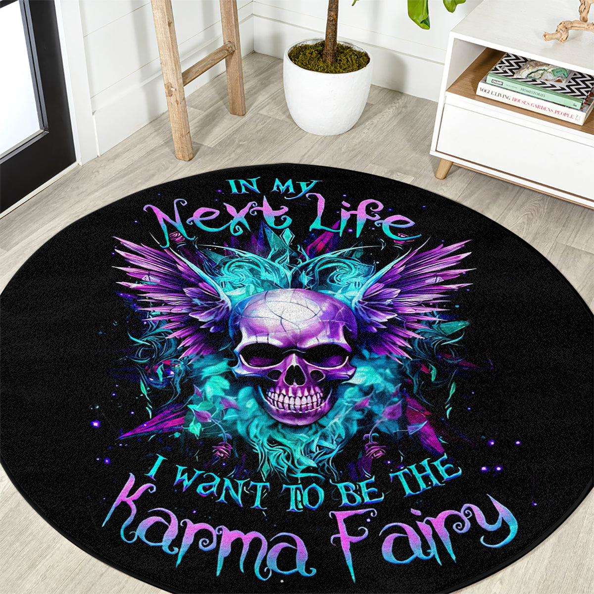 wings-skull-round-carpet-want-to-be-karma-fairy-rose-skull
