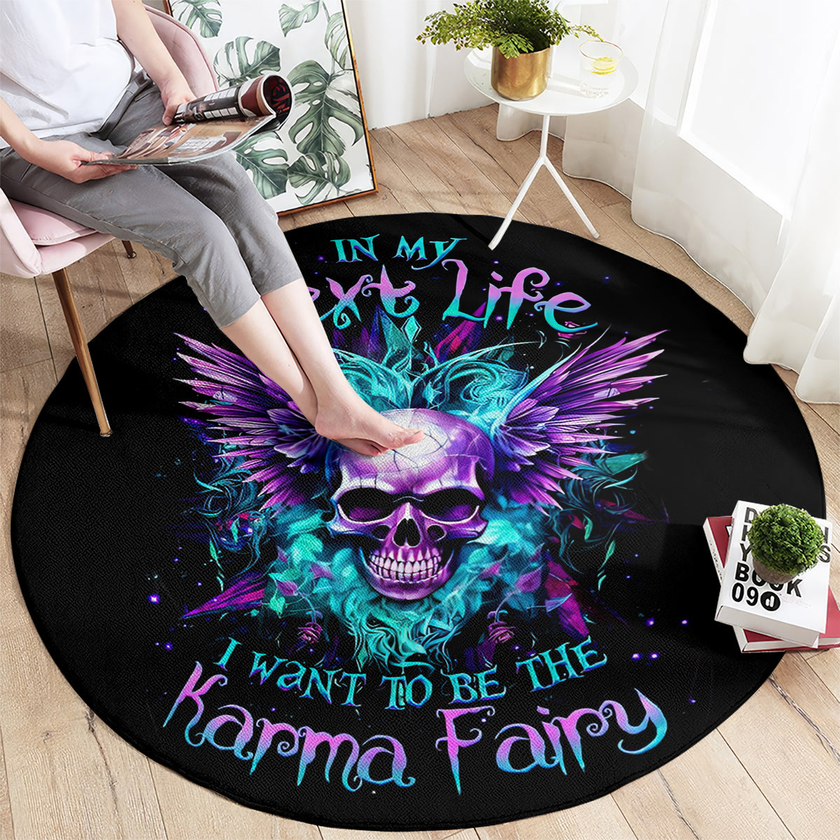 wings-skull-round-carpet-want-to-be-karma-fairy-rose-skull