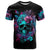 Wings Skull T Shirt Want To Be Karma Fairy Rose Skull - Wonder Print Shop