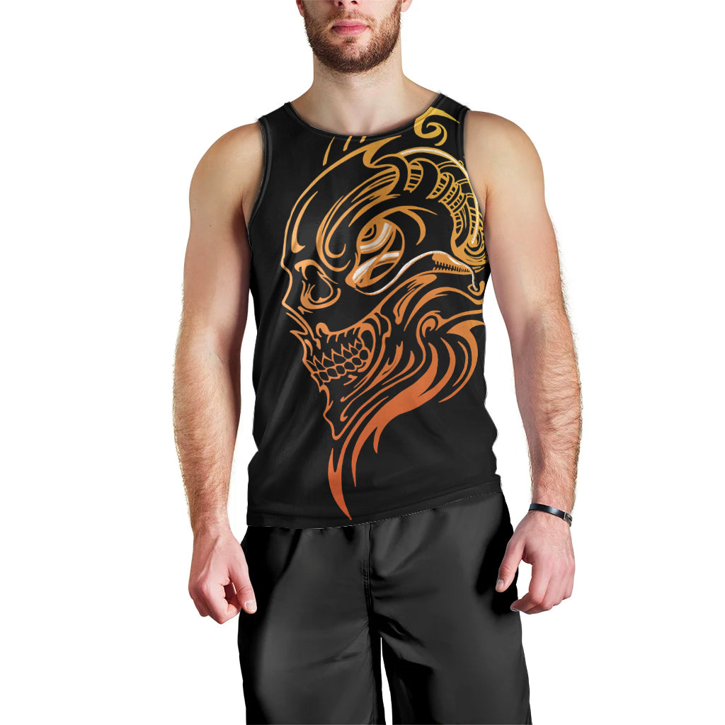 tattoo-skull-men-tank-top-golden-skull-face-tattoo