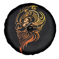Tattoo Skull Spare Tire Cover Golden Skull Face Tattoo - Wonder Print Shop