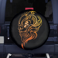 Tattoo Skull Spare Tire Cover Golden Skull Face Tattoo - Wonder Print Shop