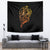 Tattoo Skull Tapestry Golden Skull Face Tattoo - Wonder Print Shop